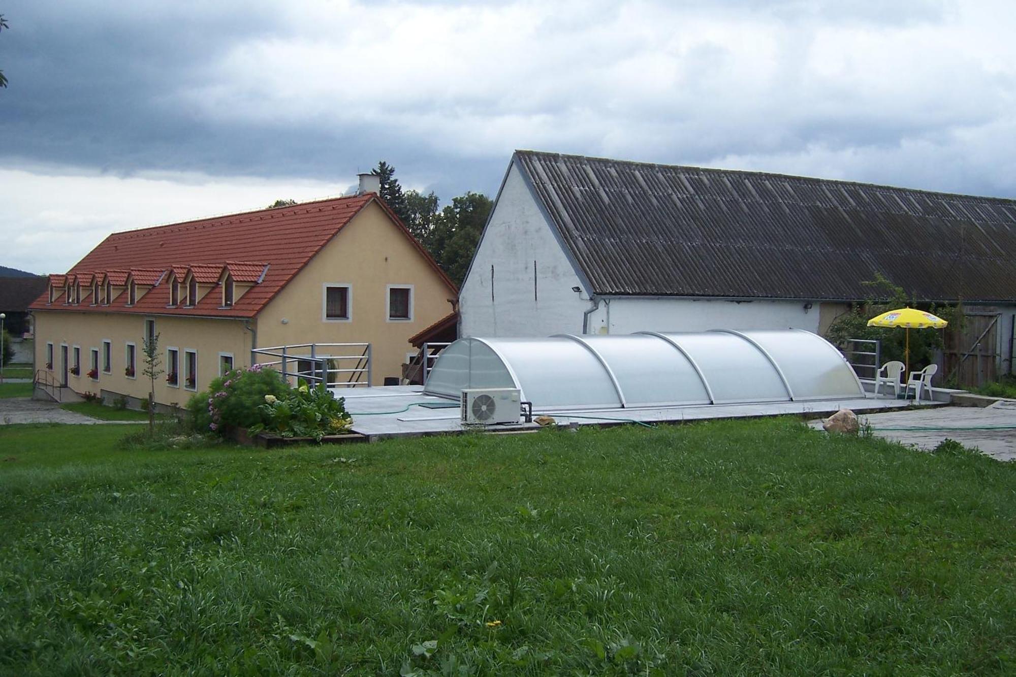 Penzion U Krumlova Srnín Exterior foto
